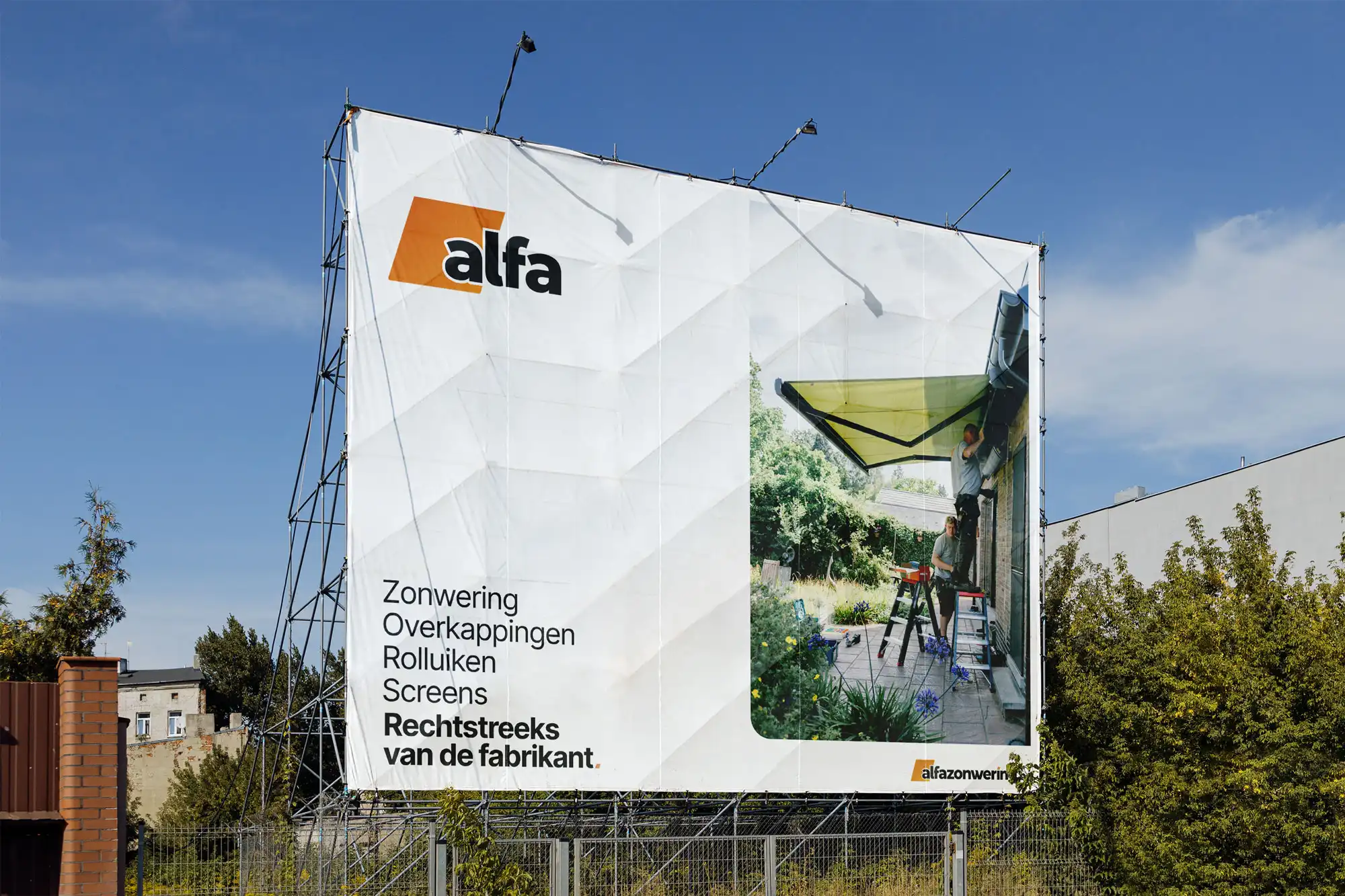 Picture of billboard design for alfa nv